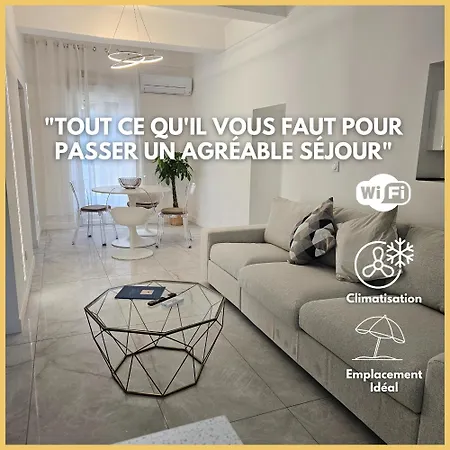 Appartement La Perle Du Mourillon-wifi-spacieux De Gamme Toulon